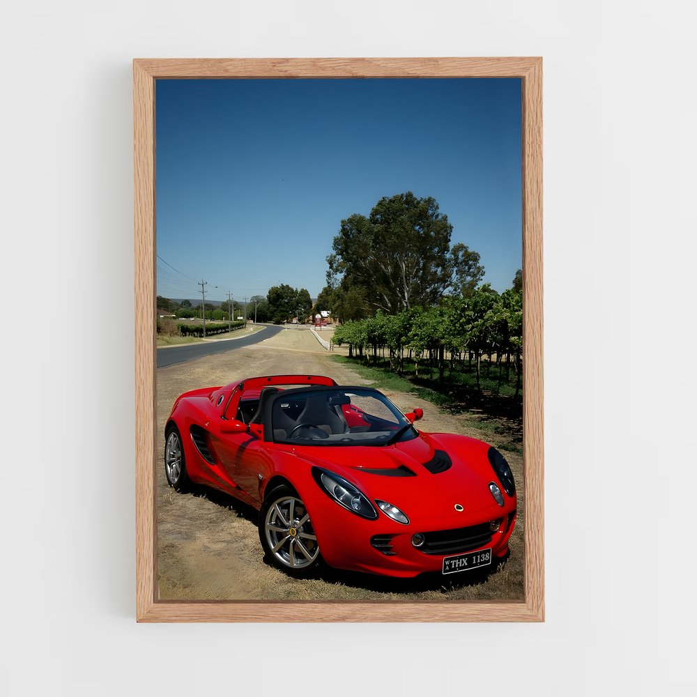 Poster Elise sport – affiche Lotus (vue 4)